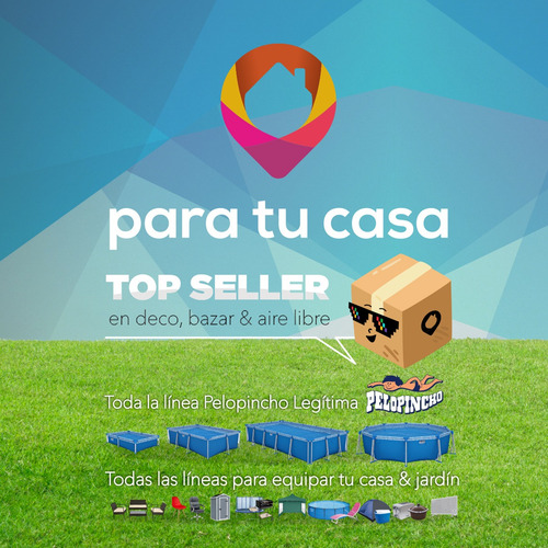 Kit Reparación Parche + Pegamento Piletas Lona Pelopincho