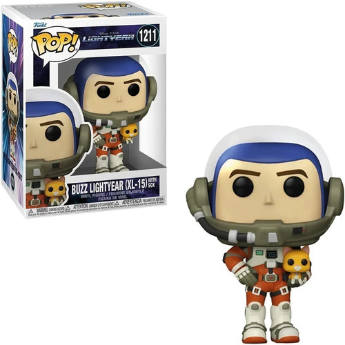 Funko Pop! Disney Pixar Buzz Lightyear & Sox 1211 Original