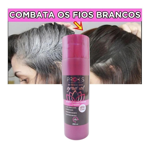 Shampoo Activecolor Escurecedor Para Cabelos Branco Feminino