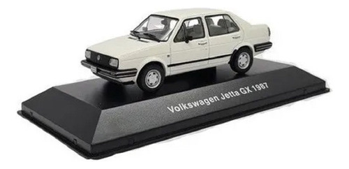 Miniatura Volkswagen Collection Vw Jetta Branco 1987 1:43