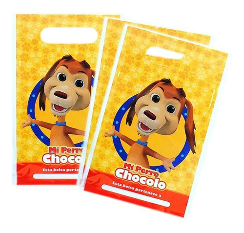 Bolsas Para Dulces Motivo Perro Chocolo