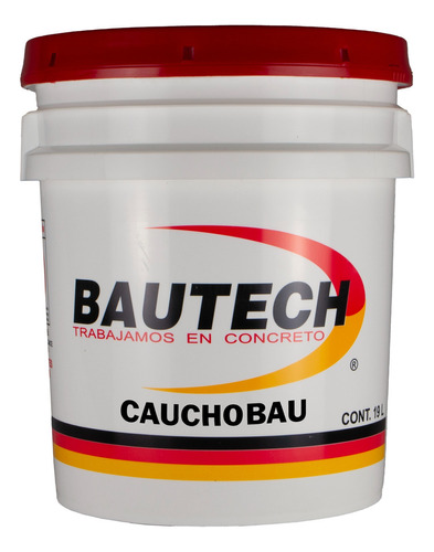 Impermeabilizante Reduce El Paso Del Calor Y El Frío Bautech 12 Años Para Asbesto Color Terracota Acabado Mate 19l