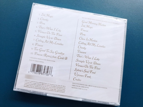 Bruno Mars Xxivk Magic Cd, Album + Blu-ray
