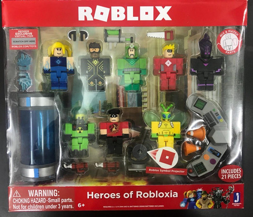 Roblox Heroes De Robloxia Set 21 Piezas Nuevo Original Envio Mercado Libre - roblox set 21 piezas modelo excavadora 1 690 00 en mercado libre