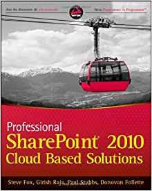 Professional Sharepoint 2010 Cloudbased Solutions