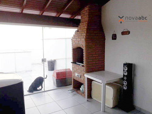 Cobertura Com 2 Dormitórios À Venda, 48 M² Por R$ 350.000,00 - Parque Das Nações - Santo André/sp - Co1154