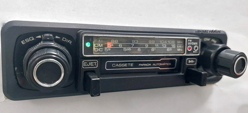 Radio Toca Fitas Motoradio Fusca Opala C10 Antigo Funciona (Usado)