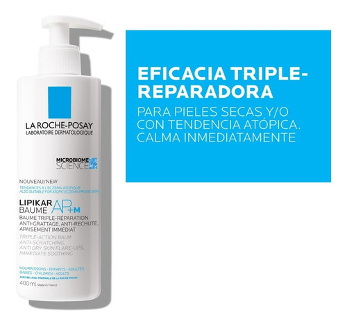 Lipikar Baume Ap+m 400 Ml.