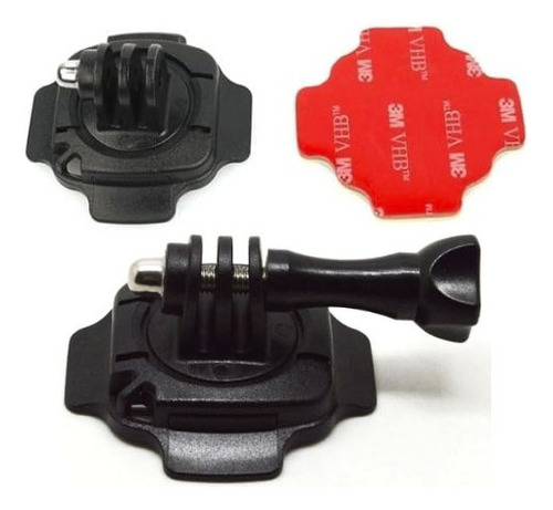 Soportes De Base Adaptador Adhesivos Giratorios 360 Gopro He