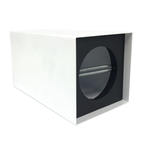 Plafon Sobrepor Fundo Preto 1x Par20 - Impacto - M11 110v/220v