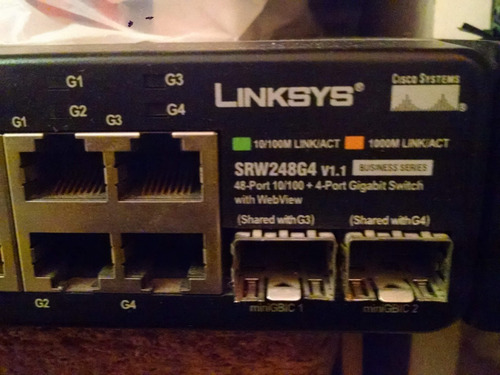 Switch Linksys Srw248g4