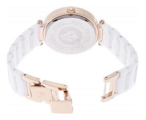 Reloj Mujer Anne Klein Correa De Cerámica 33 Mm Ak/1018rgwt