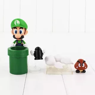 Figura Nendoroid Luigi De Mario Bross Importado