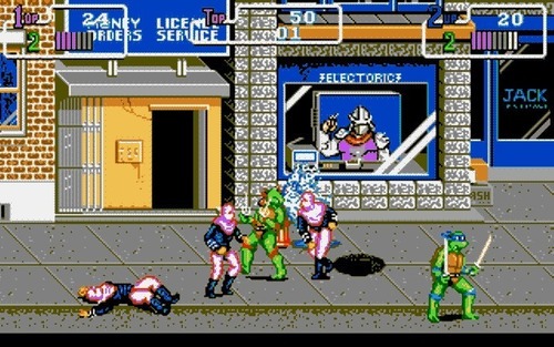 Imagen 3 de 3 de Play 2 Tortugas Ninja 2 Arcade / Ps 2