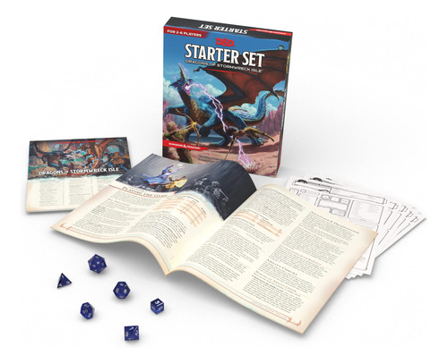 D&d Starter Set: Dragons Of Stormwreck Isle, Para Edades De.