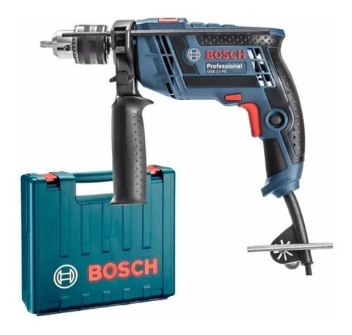 Taladro Percutor Bosch Gsb 13 Re 650w 13 Mm Gsb13re Toolsga1 Color Azul Frecuencia 50 CSB 550-2