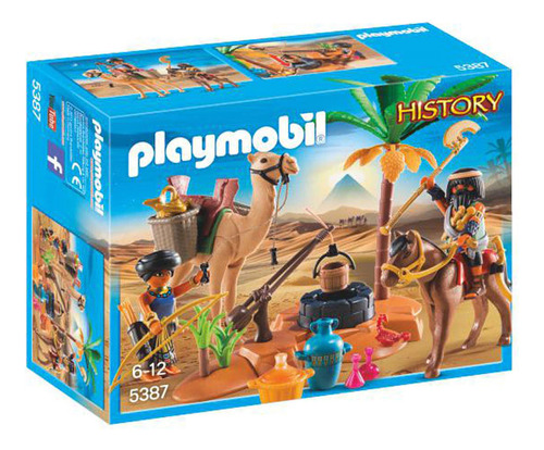 Playmobil Egipcios Campamento De Saqueadores De Tumbas 5387 Color Unico