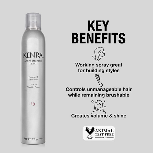 Spray Para El Cabello Kenra Artformation 18, Fijación Firme,