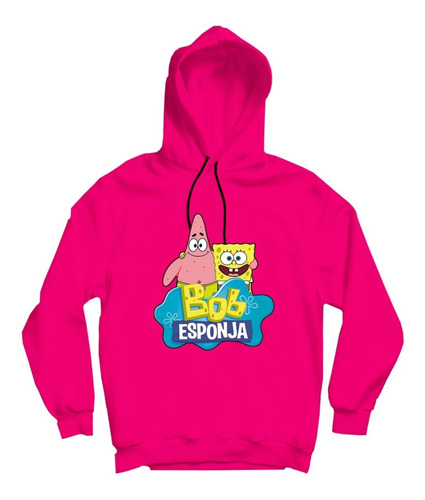 Buzo De Frisa Invisible Con Capucha  Bob Esponja