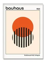 Comprar Tela Quadro Gravuras Minimalistas Cartaz Bauhaus Impermeavel