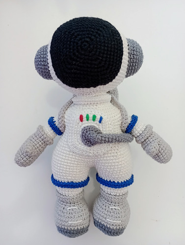 Astronauta Tejido De Decoracion O Juguete 