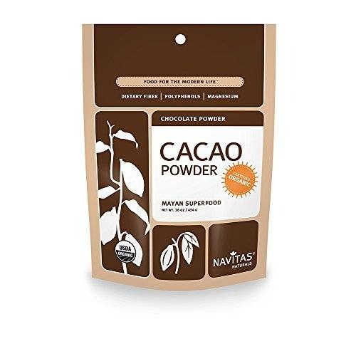 Navitas Naturals Orgánica De Cacao En Polvo De 16 Oz. Las Bo