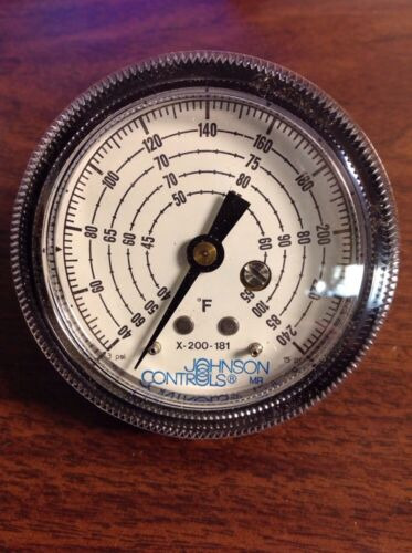 Johnson Controls Temperature Adjustment Gauge X-200-181 Nne