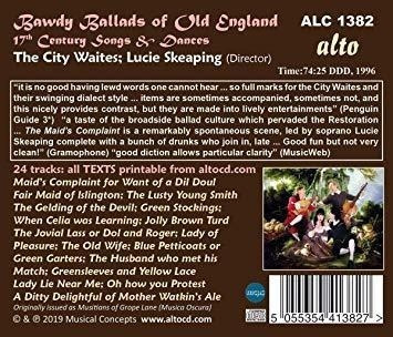 The City Waites & Lucie Skeaping Bawdy Ballads Of Old Englan