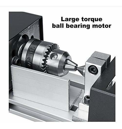 Herramienta 200 Cnc Mini Torno Maquina Madera