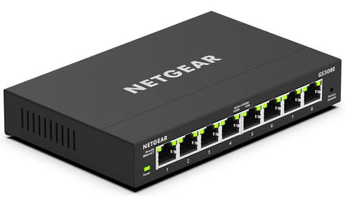 Conmutador Netgear Gigabit Smart Managed Plus De 8 Puertos (
