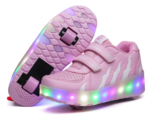 Zapatos Con Luz Led Zapatos Heelys For Niños