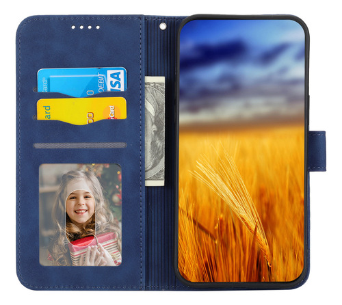 Funda Para Teléfono Samsung Galaxy A53 5g/a73 5g/a23 4g Con Función De Cartera, Incluye Tarjetero, Cobertura Total