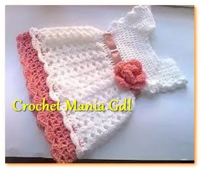Vestido Tejido A Crochet Para Niña Bebe Princesa en venta en Zapopan  Jalisco por sólo $   Mexico