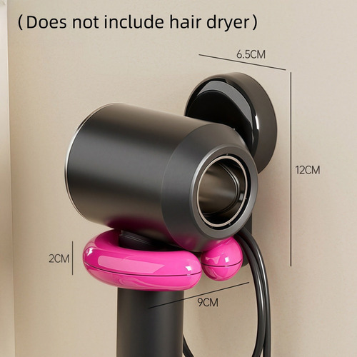 Soporte Para Secador De Pelo, Soporte Montado En La Pared