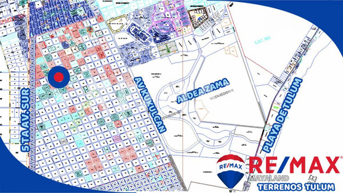 En Venta 5,000 M2 Region 15 De Tulum 3 Frentes (2 Esquinas)