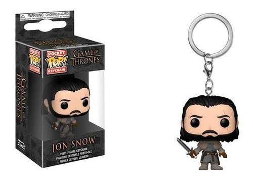 Funko Pop Keychain Game Of Thrones Jon Snow Nuevo Vdgmrs