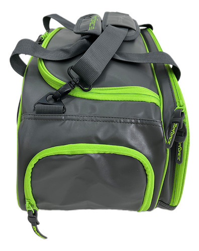 Bolso Paletas Top Force Pad Antideslizante Tira Desmontable Color Gris-verde 28227