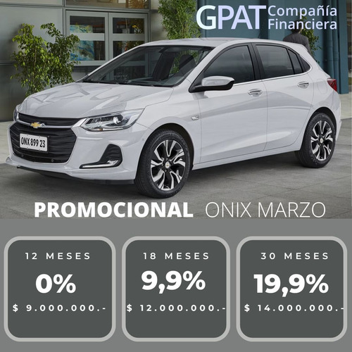 Chevrolet Onix 1.0 Turbo Rs Mt