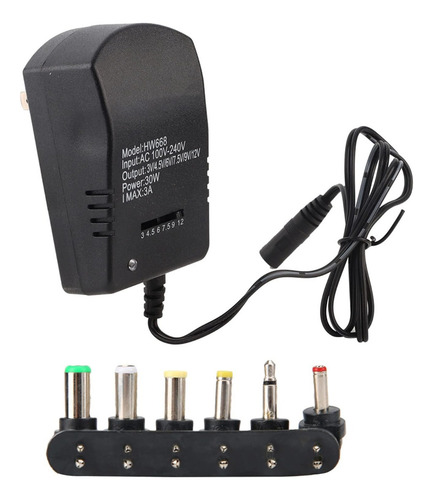 Cargador Universal Notebook Regulable 30w Fuente De Poder