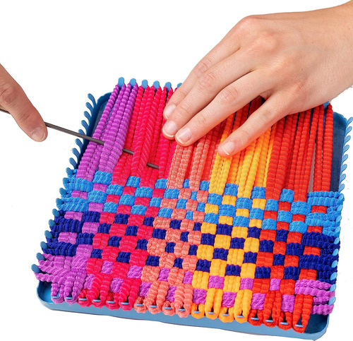 Hapinest Make Your Own Potholders Weaving Loom Kit Kit De Ar