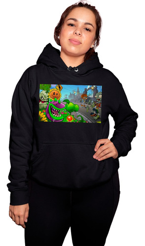 Sudadera Ojo  2xl Batalla Plantas Vs Zombies