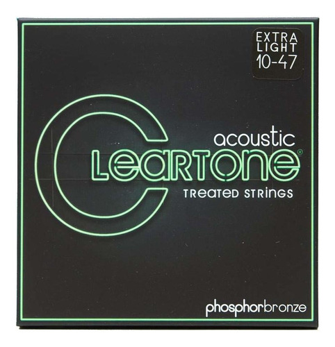 Cleartone Cuerdas De Guitarra Acústica (10-47)