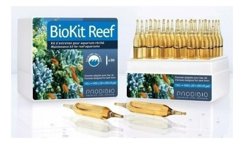 Prodibio Biokit Reef Caixa 30 Ampolas Aquário Marinho Coral