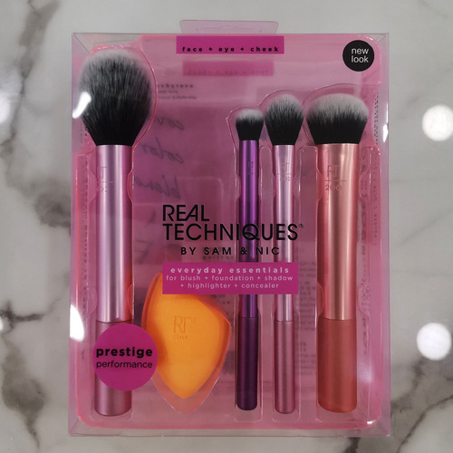 Nuevo Juego De Brochas De Maquillaje Real T, 5 Piezas, Broch