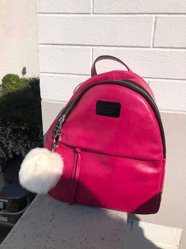 Mochila Prune Olympia Cuero Nueva Con Bolsa Original