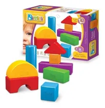 Comprar Juego De Bloques Apilables X 8 Mi Primeros Bloques Bimbi Color violeta celeste amarillo
