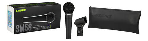 Sm58 Black, Micrófono Dinámico Para Voz Edición Especial Negro