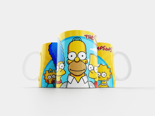 Caneca Cerâmica Simpsons - Estampa 11
