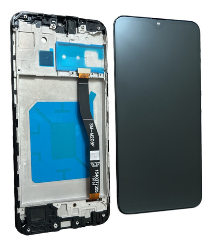 Tela Lcd Touch Compatível Com M20 / M205 Com Aro + Cola