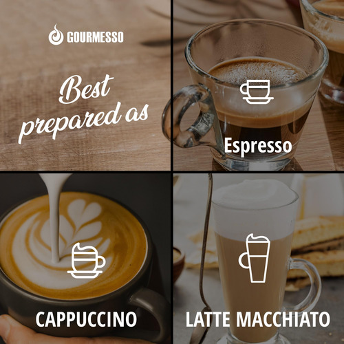 Cápsulas Espresso Gourmesso 100 Unid Compatibles Nespresso C